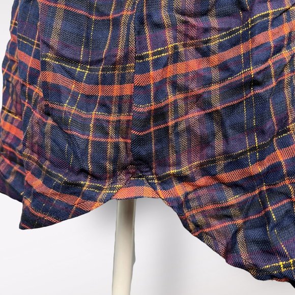 Lucky Brand Plaid Button Down Shirt - Navy and Red - Picture 12 of 15